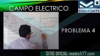 CAMPO ELECTRICO PROBLEMA 4 Originado por dos cargas puntuales q1  2nC y q2  4nC distribuidas [upl. by Moretta]