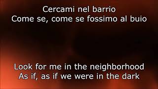 Mahmood  Barrio Lyrics ItalianEnglishGreek [upl. by Orozco]