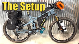 Bikepacking setup MTB Full Suspension [upl. by Shakti]