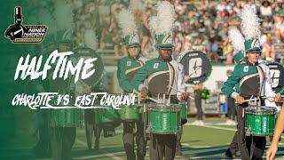 The Pride of Niner Nation Marching Band 2024  Halftime  Charlotte vs East Carolina [upl. by Hermy]