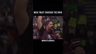 Mick Foley shocked The Rock wwe [upl. by Edwards]