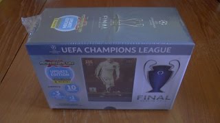 GIFTBOX OPENING ⚽️ Panini ADRENALYN XL CHAMPIONS LEAGUE 201415 UPDATE EDITION Trading Cards [upl. by Assadah]