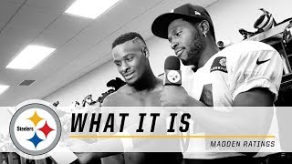 Steelers Antonio Brown on Madden 16 Ratings  What It Is [upl. by Sum272]