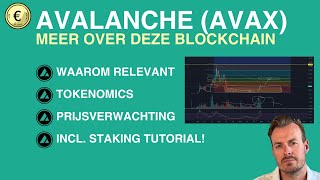 AVALANCHE AVAX  Uitleg tokenomics prijsverwachting min 3X en CORE wallet staking tutorial [upl. by Haidabej947]