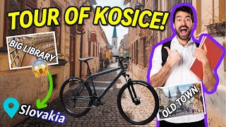 Student Tour of Kosice  UPJS  GoPro Cycle POV Vlog 8 scenic with commentary UPJS Safarik [upl. by Ruperto]