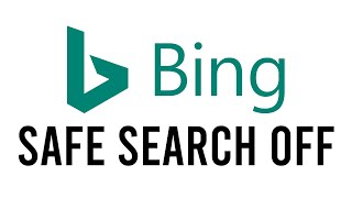 How To Turn Off Bing Safe Search 2021 [upl. by Klingel731]