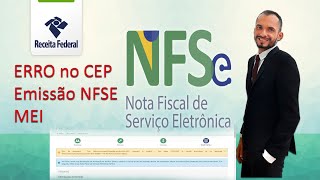 ERRO NO CEP  EMISSÃO DA NFSE MEI [upl. by Odnaloy725]