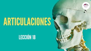 LECCIÓN 18 GENERALIDADES DE LAS ARTICULACIONES [upl. by Adnyc]