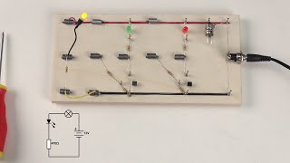 Elektronicaplankje 1 stroomkring [upl. by Melia]