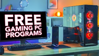 25 FREE PC Programs Every Gamer Should Have 2021 [upl. by Yelsnya]