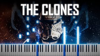 The Clones Theme  EPIC EMOTIONAL PIANO VERSION [upl. by Ennej675]