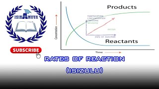 RATES OF REACTION GRADE 12 IsiZulu [upl. by Meela]