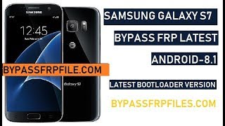 All Samsung Galaxy S7 FRP Bypass Latest 2019 Android8G930All [upl. by Novart]