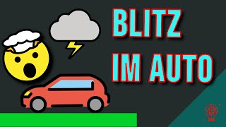 Warum Dich Dein Auto Vor Blitzen Schützt  Der Faradaysche Käfig Und Elektrische Influenz [upl. by Airuam]