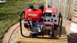 Honda EG3500 generator test [upl. by Borchers683]