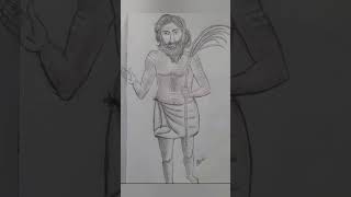 பட்டினத்தார் abisart artworkbyabi drawing love abyarthart artandcraft artworkbyabi trending [upl. by Heinrik]