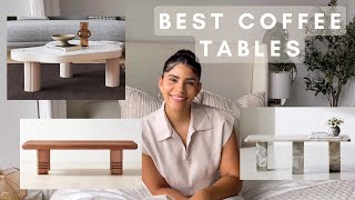 My Top 15 Favorite Coffee tables  Crate amp Barrel CB2 West Elm Wayfair amp More [upl. by Blase]