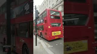 Abellio London 2455 on the 133 to Holborn [upl. by Ainattirb]