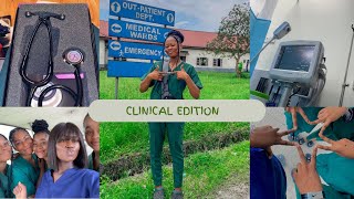 UNI VLOG  Life as a student nurseClinical posting edition [upl. by Arrik]