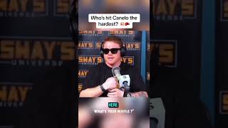 whos hit canelo the hardest boxing canelo boxingnews [upl. by Murdocca639]