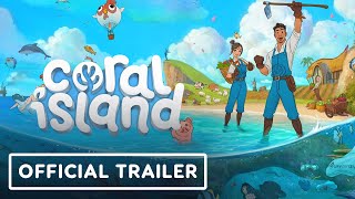 Coral Island  Exclusive Early Access Release Date Trailer  Summer of Gaming 2022 [upl. by Nnawtna]