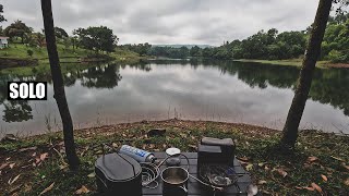 Lakeside Solo Moto Camping  Long ride to Cavinti Laguna  Chandava Lake Resort  Relaxing ASMR [upl. by Adnaerb27]