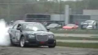 Chrysler 300C SRT awesome burnouts and drift [upl. by Gothard]