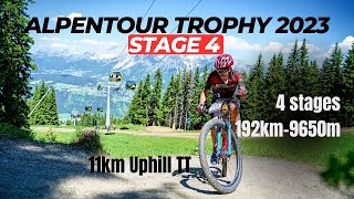 Alpentour Trophy 2023 Stage 4  5wkg uphill TT 🥉 [upl. by Sidalg]