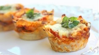 How to Make Lasagna Cupcakes Our New Favorite Appetizer [upl. by Melva]