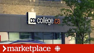 Undercover investigation CDI College caught misleading students Marketplace [upl. by Inaej]