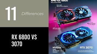 Rx 6800 Vs 3070 [upl. by Irollam]