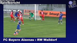 FC Bayern Alzenau  RW Walldorf [upl. by Malcom]