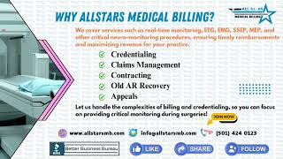 AllStars Medical Billing – IONM Billing and Credentialing Services [upl. by Monie]