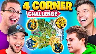 The MYTHIC 4 Corner Challenge in Fortnite [upl. by Riamo284]