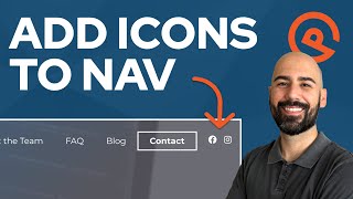 How to Add Social Icons to Navigation Bar in GeneratePress Premium [upl. by Destinee534]