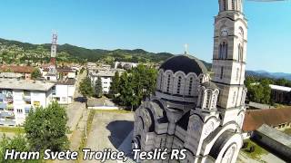 Hram Svete Trojice Teslić RS [upl. by Aicinat]