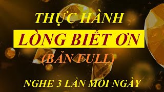 Phải nghe Thực hành LÒNG BIẾT ƠN  Phép màu thay đổi cuộc sống  Lắng nghe 3 lần mỗi ngày [upl. by Adnohsat]