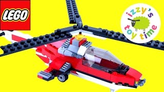 LEGO Toys  LEGO Creator Helicopter Unboxing Family Fun [upl. by Carbrey]