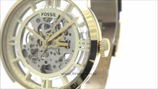 Relógio Fossil Townsman Transparent Dial Automatic ME30430DN [upl. by Idonah]