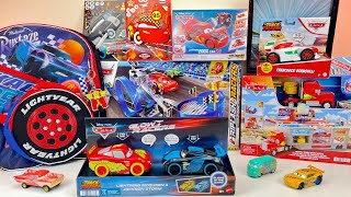 Disney Pixar Cars Unboxing Review  Crash Test Lighting McQueen  Riplash Double Loop Race Track [upl. by Delamare]