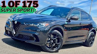 2024 Alfa Romeo Stelvio Quadrifoglio Super Sport Arrives As Final Gas Powered QV Model [upl. by Einohtna]