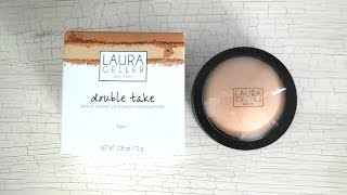 Worth the Splurge Laura Geller Double Take Powder Foundation [upl. by Enirehtacyram]