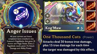 KogMaw Anger Issues amp Anomaly One Thousand Cuts  Triple Rageblade KogMaw  Set 13 Into the Arcane [upl. by Ynoffit]