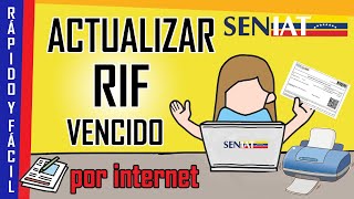 Cómo ACTUALIZAR RIF en VENEZUELA 👉【✔️ FÁCIL Y RÁPIDO】 [upl. by Tani612]