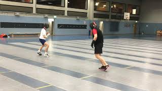 Fencing Foil Lesson Alex Borkowski amp David Liebscher OFC Bonn [upl. by Millie378]