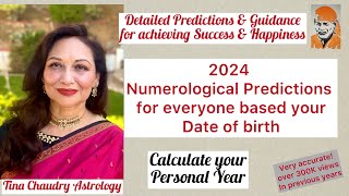 Numerology Predictions for 2024 based on your date of birth Personal Year [upl. by Curzon902]