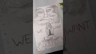 Justice For Dr Moumita Debnath shorts justice drawing [upl. by Egide]