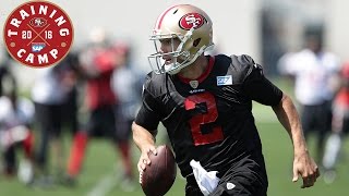 Camp Highlight Blaine Gabbert Finds Jerome Simpson for Long TD [upl. by Corissa136]