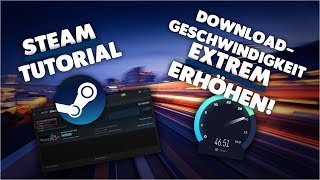 2024 DOWNLOADSPEED EXTREM ERHÖHEN  Internet BOOST  ✔️ 46 Mbs ✔️  STEAM TUTORIAL [upl. by Sada]