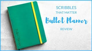 Scribbles That Matter Bullet Planner Review  The Boosted Journal [upl. by Leahci]